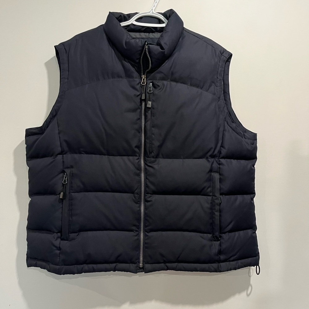 North End Navy Blue Down Filled Puffer Vest Women’s Size XXL